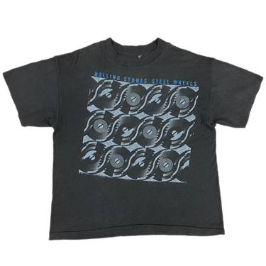 Vintage Rolling Stones "Steel Wheels North America" Tour T-Shirt