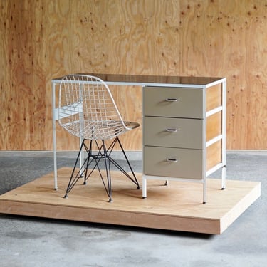 George Nelson Steelframe Desk by Herman Miller 