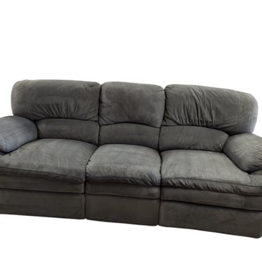 Dark Grey Reclining Couch