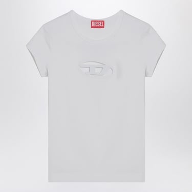 Diesel White T-Shirt T-Angie Women