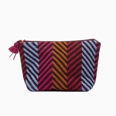 Mini Cristina Pouch in Winter Berry