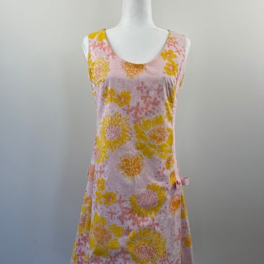 1960s The Lilly Floral Shift Dress 