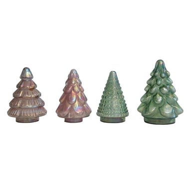 CCO Iridescent Glass Trees