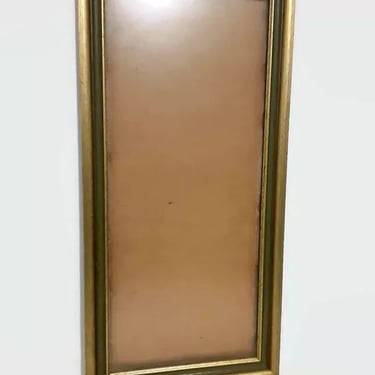 Midcentury Gold And Green Bevel Wood Picture Frame - Modern Home Design