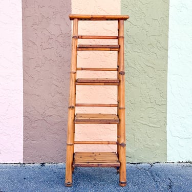 Petite Bamboo Ladder Etagere