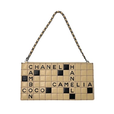 Chanel Crossword Logo Shoulder Bag