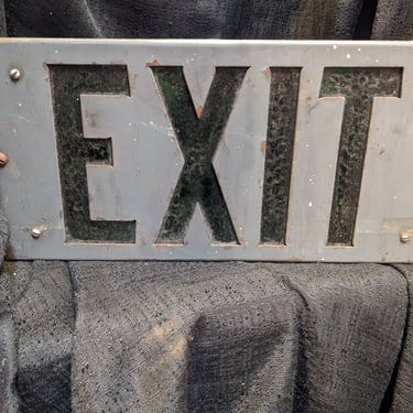 Vintage Exit Light