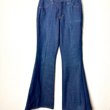 Vintage 70's dark denim Bellbottoms Lee jeans~ like | Hatties
