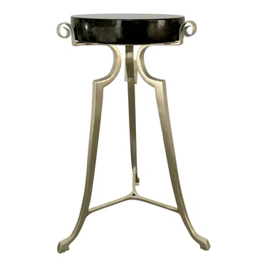 Caracole Modern Silver Finished Accent Table