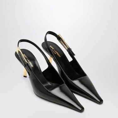 Saint Laurent Lee Black Leather Pumps Women