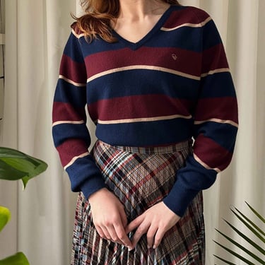 80s Dior Striped Sweater