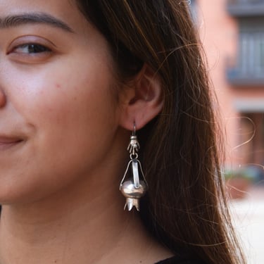 AGM Oaxacan Handmade Silver Earrings - Granada