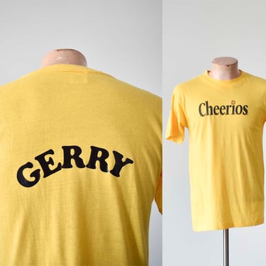 Vintage Cheerios Tshirt / Vintage Cereal Tshirt / Vintage Cereal / Cheerios Tee / Signal Tee / Vintage Gerry Tee 