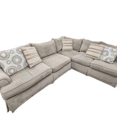 Light Brown L-Shaped Sectional