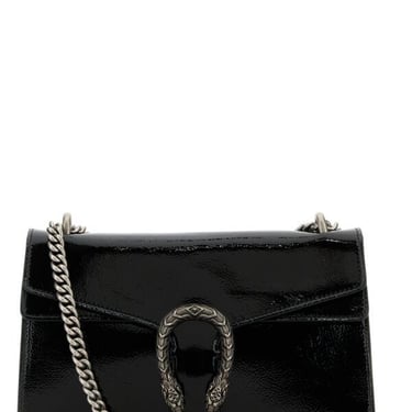 Gucci Women Black Leather Small Dionysus Shoulder Bag