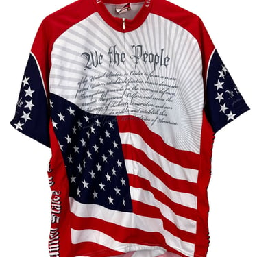 United States Constitution Print All Over Cycling Jersey 2XL