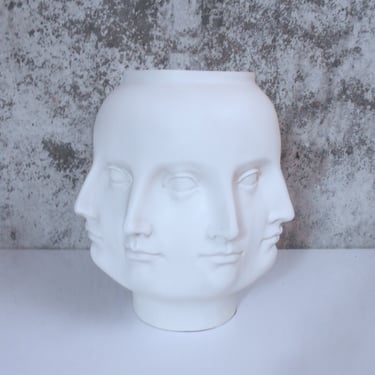 Perpetual Face Vase in the Style of Fornasetti and Adler - Made by TMS 