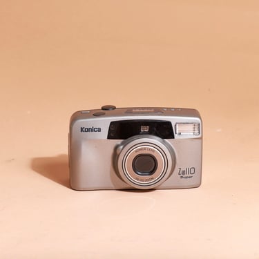 Vintage Konica Z-up 110 Super Point & Shoot Film Camera Zoom 35mm Film Camera 