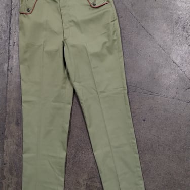 32x30.5 60s Boy Scouts of America Chino Pants Trousers OG 107 Military Marines Trendy Streetwear Tech Casual Dress Marines Korean War 