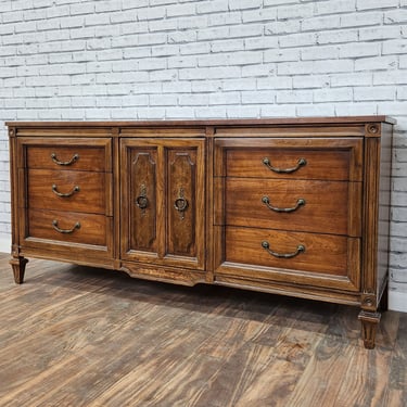 Item #258 Customizable Mid-century Neoclassical Dresser / Buffet / tv stand 