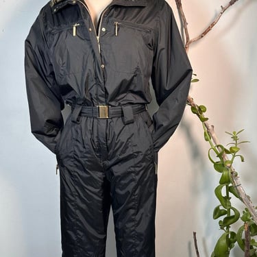 FERA Women’s Snowsuit | Size 8 | Vintage Ski Suit with Insulated Design | Ski Outfit | Womens Ski Jumpsuit | Stylish Winter Skiwear 
