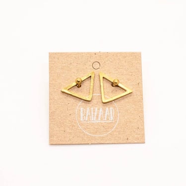 Triangle Stud Earrings