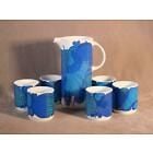 7 PIECE POP ART DRINK SET BY THOMAS PORCELAIN - GERMANY