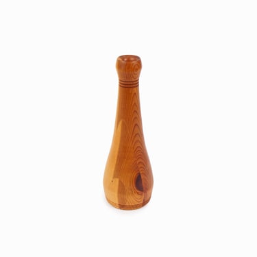 David Barcus Wooden Vase Hardwood Hand Turned 