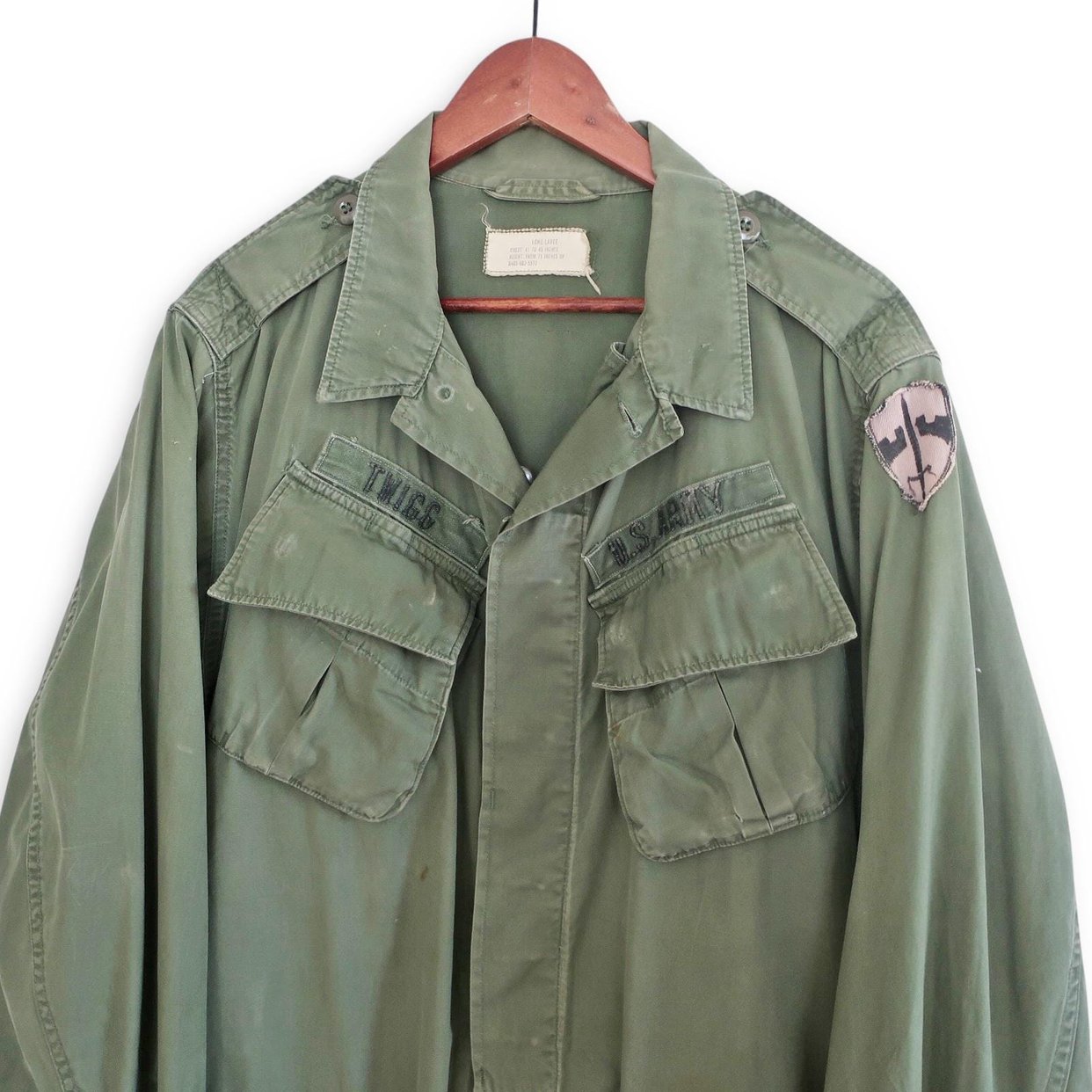 vintage jungle jacket / 1960s US Army cotton poplin | Cardigan
