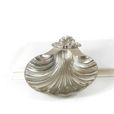 Vintage Decor Art Deco Seashell Jewelry Dish Vintage Stone Shell Dish,Stone Marble Shell Dish/ Soap Dish Art Deco Decor