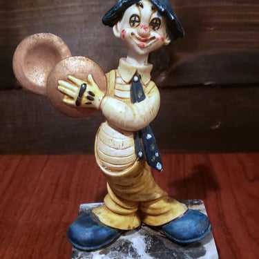 Clown Figurine Fontanini Co Italy 