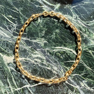 Gold Thick Loop Chain