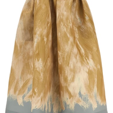 Dries Van Noten Women Flared Midi Skirt