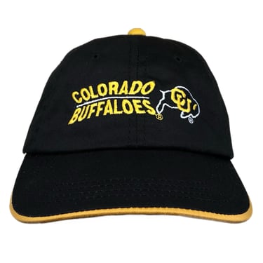 Vintage 90s Youngan University of Colorado Buffaloes Embroidered SnapBack Hat Cap 