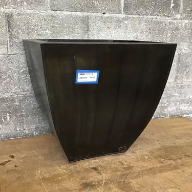 Oil Rubbed Bronze Finish Steel Planter (Seattle)