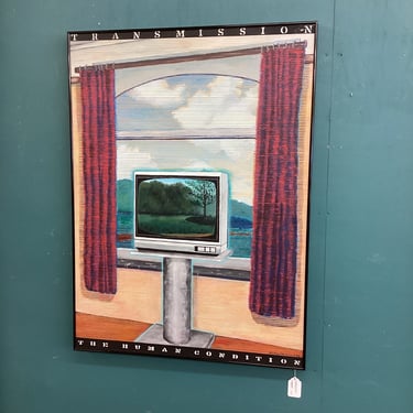 TRANSMISSION THE HUMAN CONDITION Signed Art