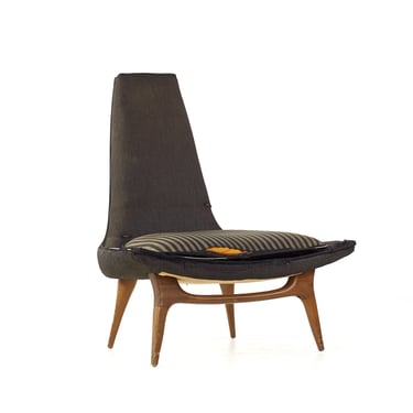 Karpen of California Mid Century Slipper Lounge Chair - mcm 