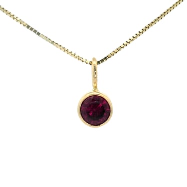 Idaho Garnet Necklace