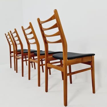 Fantastic dining chair designed by casala for möbel mann set of 4  ,1960’s 