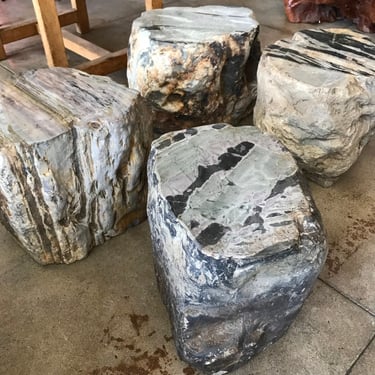 Assorted Agate Side Tables