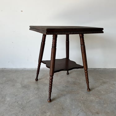1900s Antique Parlor Accent Table Side Table 