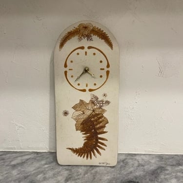 Handmade Tile Clock 