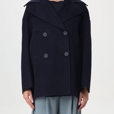 Max Mara Studio Coat Woman Navy Women