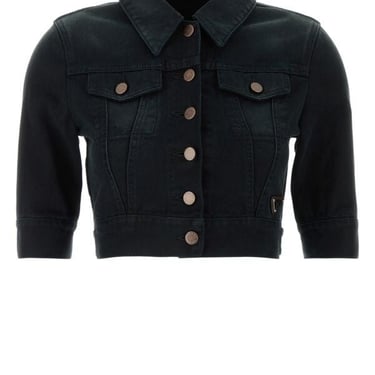 Prada Women Slate Denim Jacket