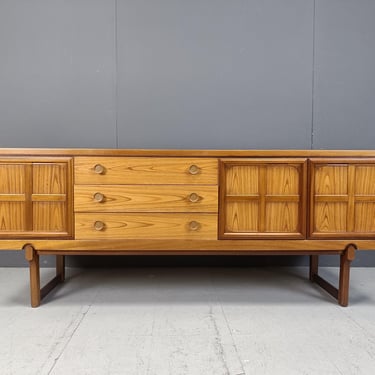 Mid century teak sideboard by Beautility, 1960s - vintage design sideboard - vintage teak sideboard 