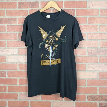 Vintage 1982 Double Sided Jethro Tull Broad Sword ORIGINAL Band Tour Tee - Extra Large (fits Large) 