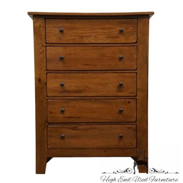 BROYHILL FURNITURE Attic Heirlooms Solid Walnut Rustic Country Style 43" Chest of Drawers 8386-4397-22 