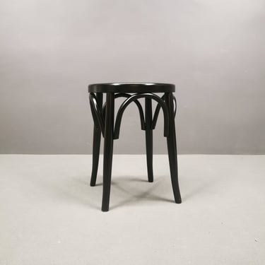 Vintage Dining Chair, Thonet Chair, Mid Century Black Wood Dining Chair 