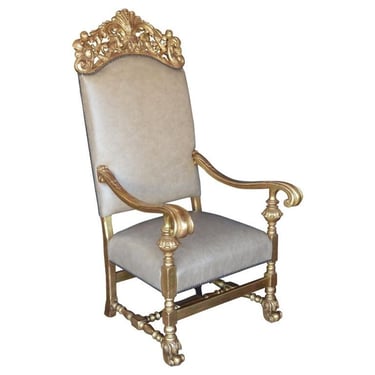 19th Century Throne Chair