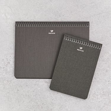 Postalco Notebooks, Faded Black